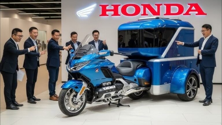 2025 Honda Gold Wing Electric Tricycle Camper: Ultimate Touring Luxury & 50th Anniversary Edition